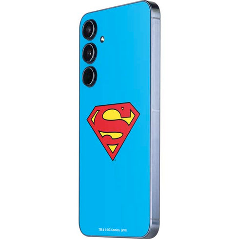 DC Comics Superman Official Logo Galaxy A35 5G Skin